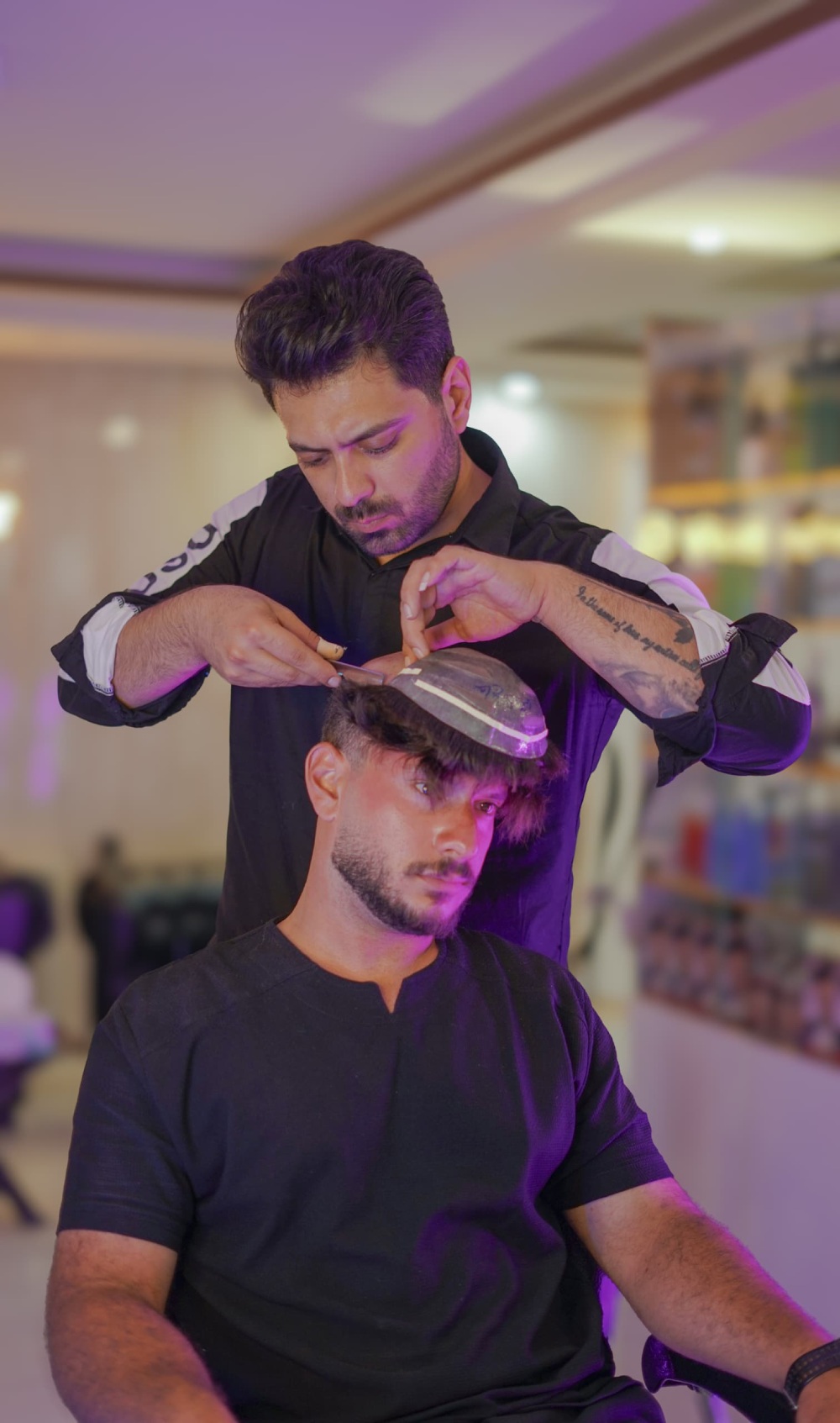 نصب پروتز مو در اصفهان